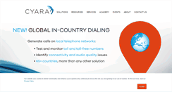 Desktop Screenshot of cyara.com